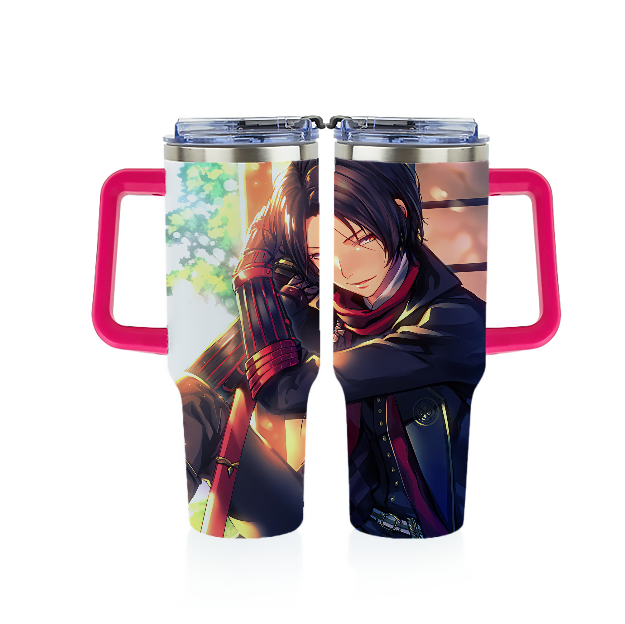 （画像用） 刀剣乱舞 Touken Ranbu 1200ｍLフルプリント車用タンブラー